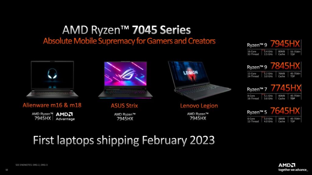 AMD na CES 2023 - Ryzen.