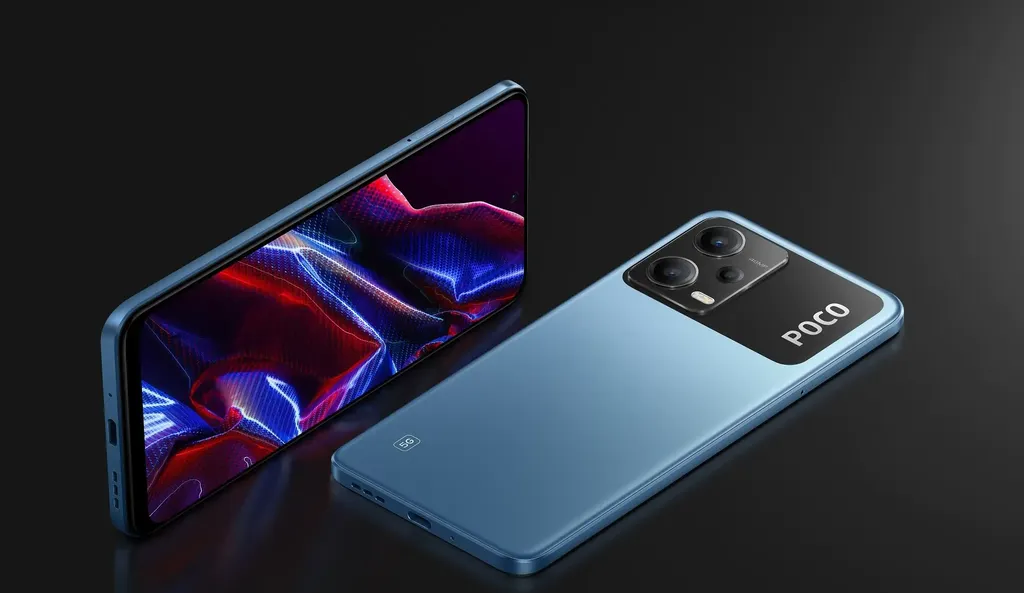 Poco X5 e Poco X5 Pro - design.