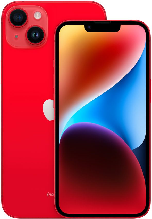 Product RED - iPhone 14.