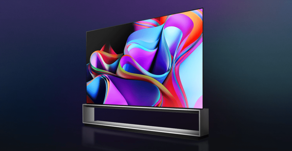 Dispositivos LG na Casa Cor -  smart TV OLED 8K.