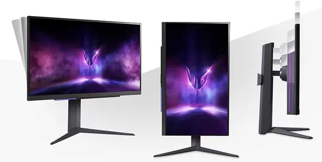 Monitores gamer da linha UltraGear - inclinação.