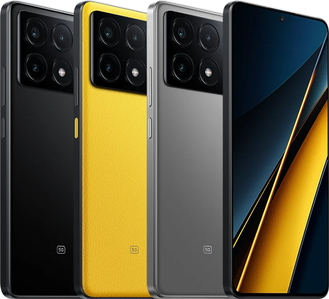 Poco X6 Pro.