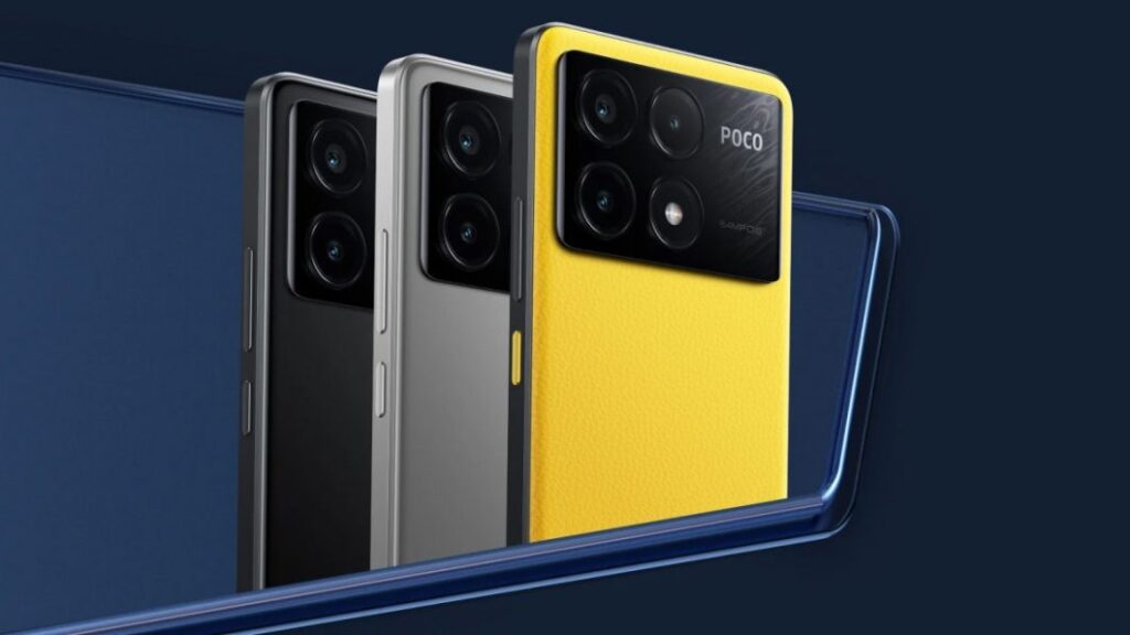 Poco X6 Pro.